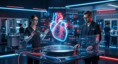 صورة العمل نظام ذكي لتوقع أمراض القلب باستخدام Machine Learning بدقة تصل إلى 95%