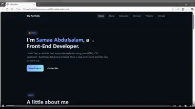 بناء واجهات رقمية جذابة وفعالة (UI/UX & Front-End)