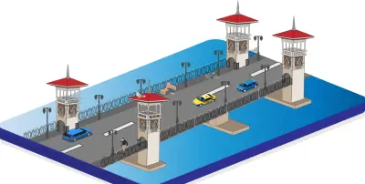 كوبري ستانلي - تصميم إيزومتري احترافي