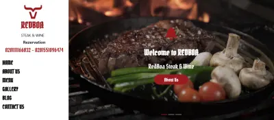 Restaurant Landing Page