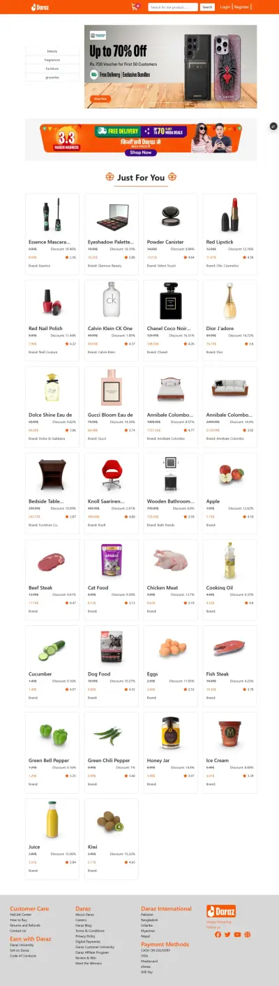 E-Commerce Website