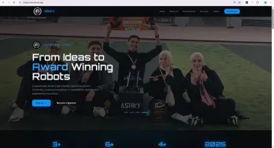 ASHKY Team Website