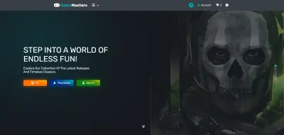 Game Masters - E-Commerce Gaming Store