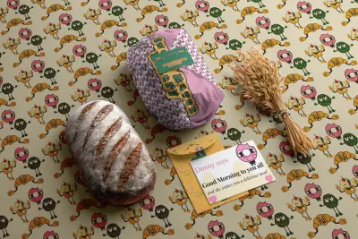 هوية بصرية لمخبز