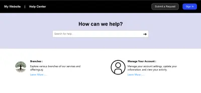 A Help Page