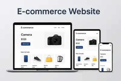 تصميم متجر إلكتروني متكامل بنفس جودة مشروع My E-commerce Bay
