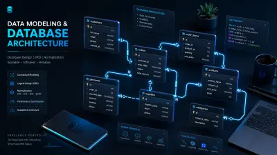تصميم وبناء نماذج البيانات وهندسة قواعد البيانات (Data Modeling)