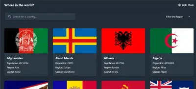 Countries App