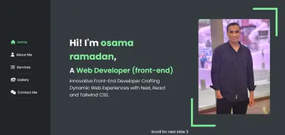 موقع شخصي احترافي