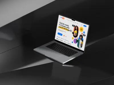 تصميم Landing Page احترافية لشركة تدريب