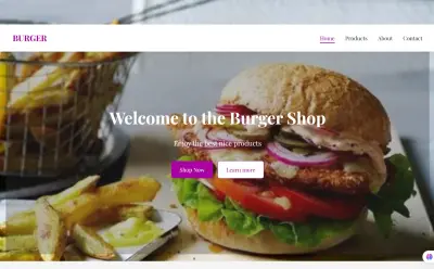 تصميم موقع مطعم الوجبات السريعة احترافي مع منيو أونلاين وتجربة مستخدم مميزة