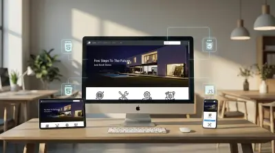 تصميم صفحة ويب متجاوبة وحديثة