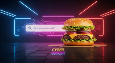 Social Media Design for Cyber Burgar | Creative & Impactful Visuals