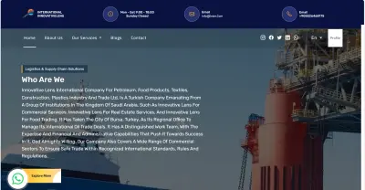 [Innovative Lens] -منصة لوجستية متكاملة لخدمات التجارة الدولية وسلاسل الإمداد