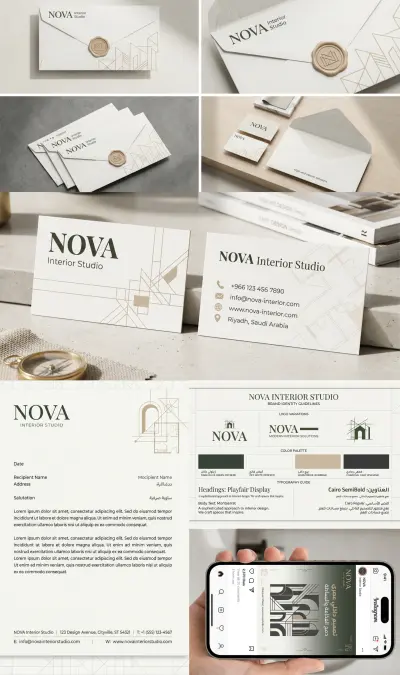 تصميم هوية بصري