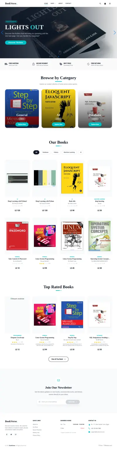 BookVerse E-commerce