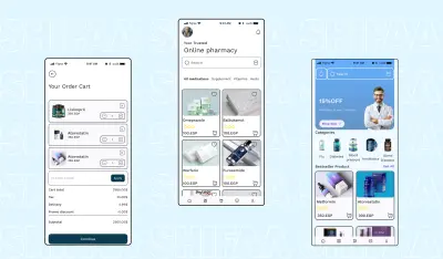 صورة العمل (Mobile application( SHIFAA