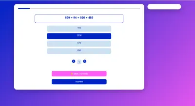 موقع لعمل اختبارات و عرض النتيجة