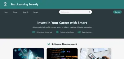 Computer Science Courses Website