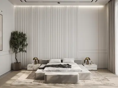 تصميم غرفة نوم رئيسية