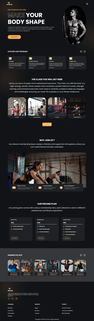 Gym_Hits-Website