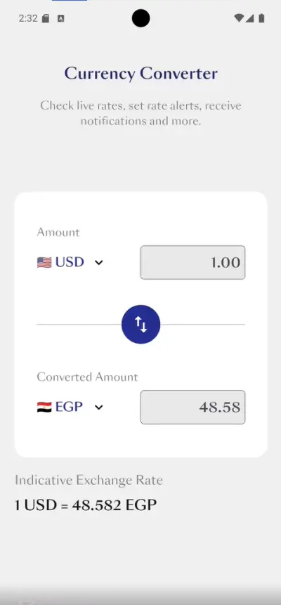 تطبيق تحويل عملات (Currency Converter) باستخدام Flutter