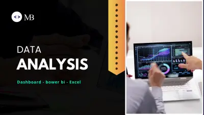 تحليل بياناتك وتصميم Dashboard تفاعلية في Power BI أو Excel