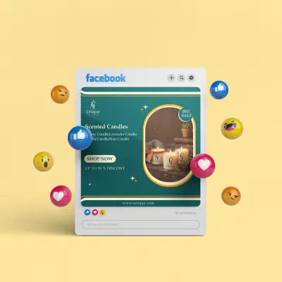 تصميم إعلان سوشيال ميديا احترافي يزيد التفاعل والمبيعات