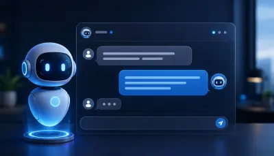 بناء شات بوت ذكي باستخدام Python وواجهة ويب تفاعلية
