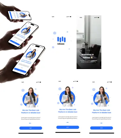 تطوير صفحات intro