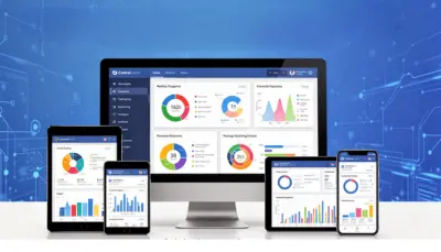 برمجة وتطوير مواقع وأنظمة ويب مخصصة Dashboards & Control Pa