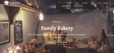 Bakery Website