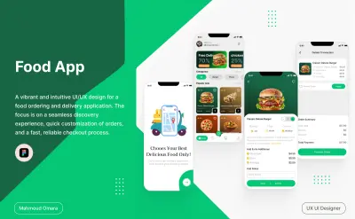 Food App – Food Delivery Mobile App UI/UX