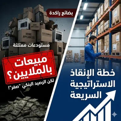 دراسة حالة إعادة الهيكلة التشغيلية والكتابة لشركة توزيع