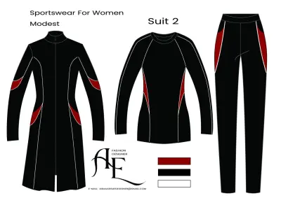 تصميم ملابس رياضية