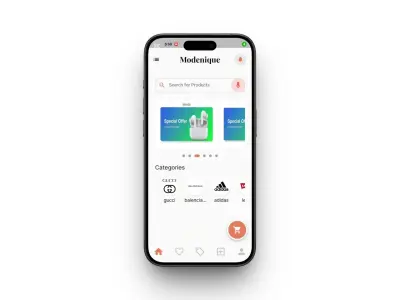 تعديل وتحسين تصميم واجهة تطبيق موجود بشكل احترافي