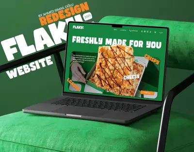 اعادة تصميم موقع ويب مع تحسين الهوية البصرية