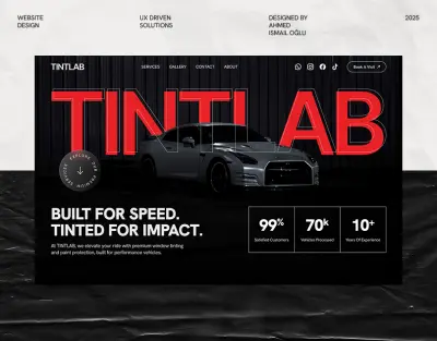 تصميم موقع الكتروني