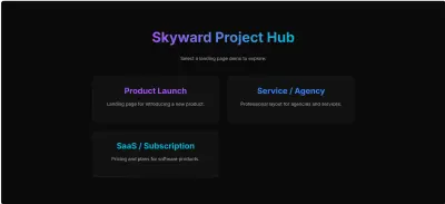 قمت بتصميم وتنفيذ 3 Landing Pages احترافية لعلامة تجارية واحدة
