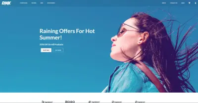 DNK Store | Responsive E-Commerce Website