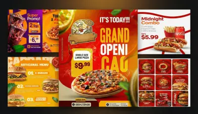 تصميم بوسترات إشهارية صالحة للسوشل ميديا و الطبع