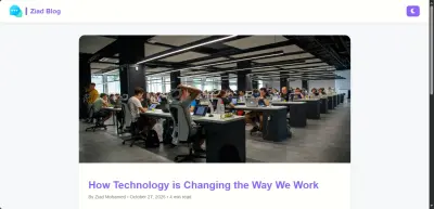 Web Blog Post Formatting (HTML & CSS)