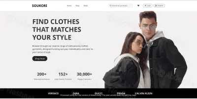 تطوير متجر إلكتروني لعلامة ملابس محلية