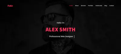 إنشاء صفحات ويب ثابتة بخطوط وتصميم بسيط ومرن.