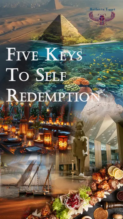 الوجه الإعلاني الرئيسي (Main Visual) لحملة سياحية تهدف إلى الترويج لمصر كوجهة شاملة تتجاوز مجرد زيارة الآثار التقليدية