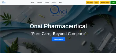 موقع Onai Pharma