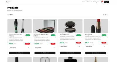 تطوير متجر إلكتروني باستخدام Next.js مع تسجيل دخول Google ونظام فلترة المنتجات