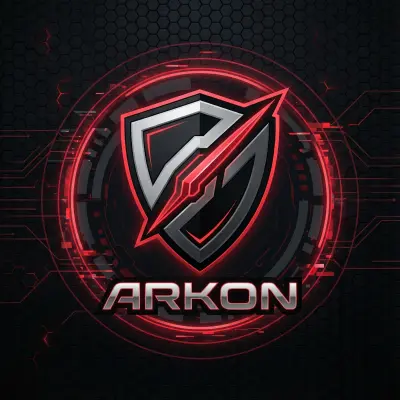 تصميم لوجو لشركة الألعاب Arkon