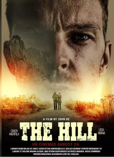 تصميم بوستر فيلم سينمائي – The Hill