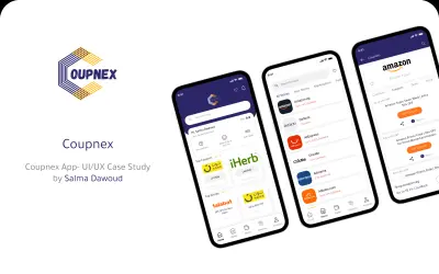 تصميم تطبيق كوبونات – UI/UX باستخدام Figma